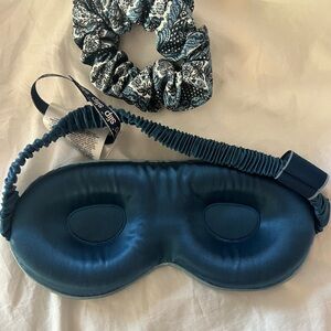 Slip Contoured Eye Mask and Matching Scrunchie